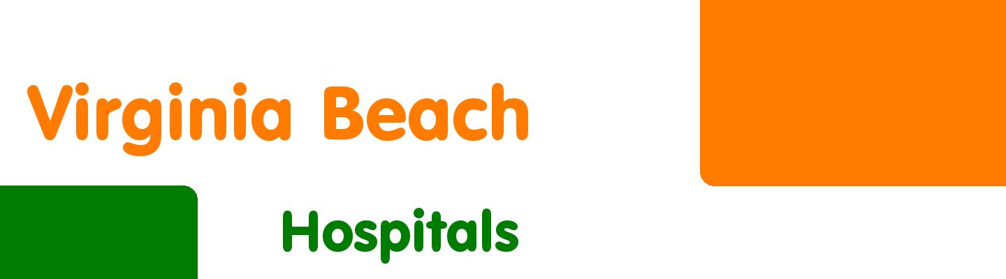 Best hospitals in Virginia Beach - Rating & Reviews